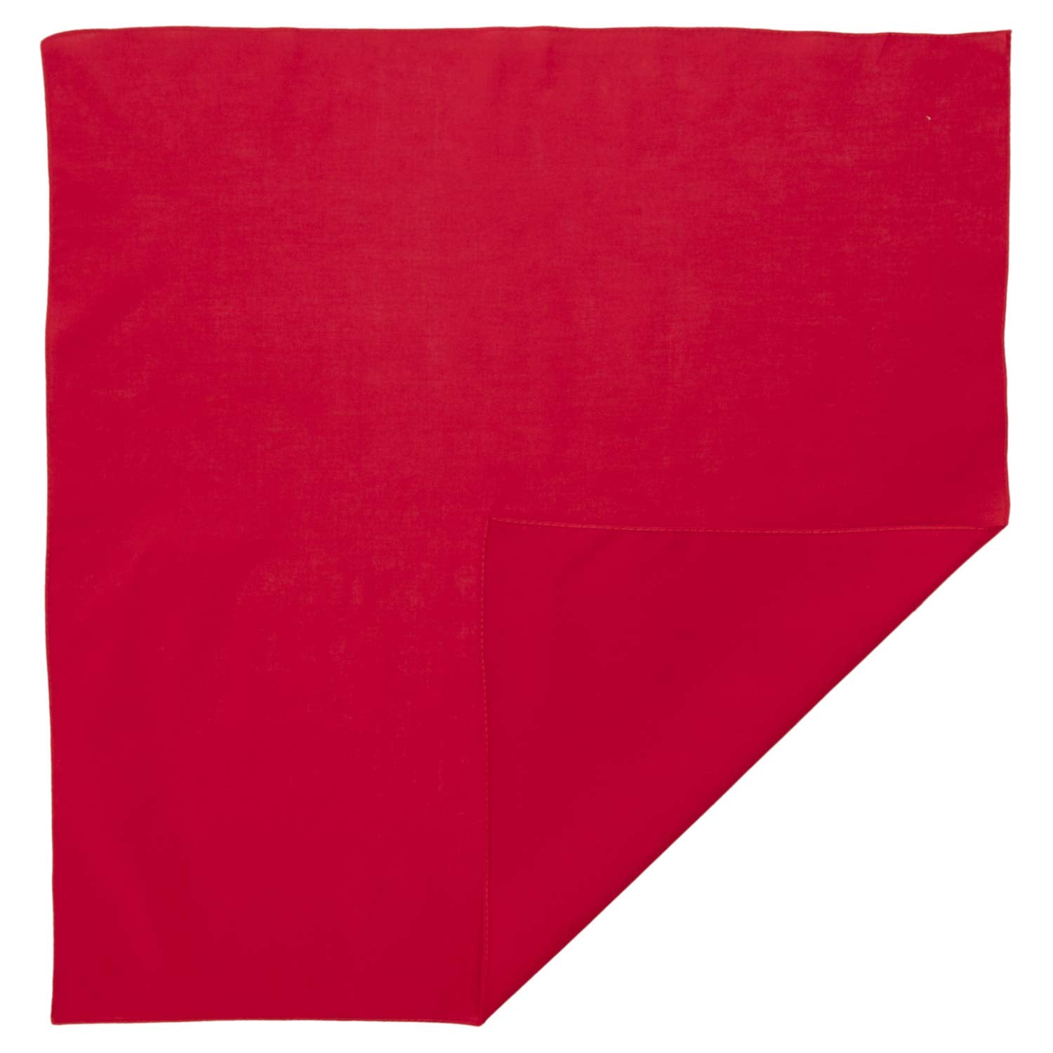Solid Color Bandana, Imported, 100% Cotton