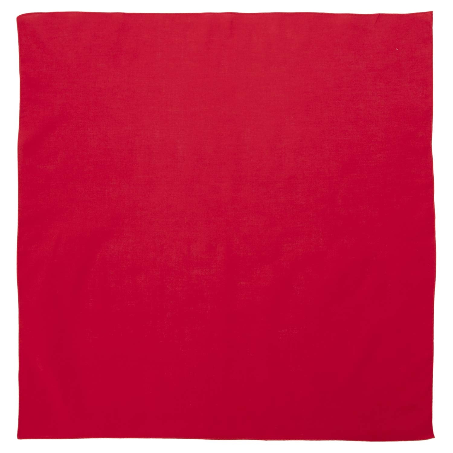 Solid Color Bandana, Imported, 100% Cotton