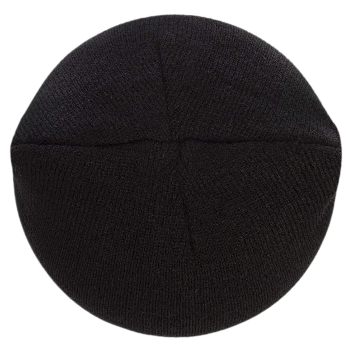 Born to Be Wild Embroidered Black Beanie
