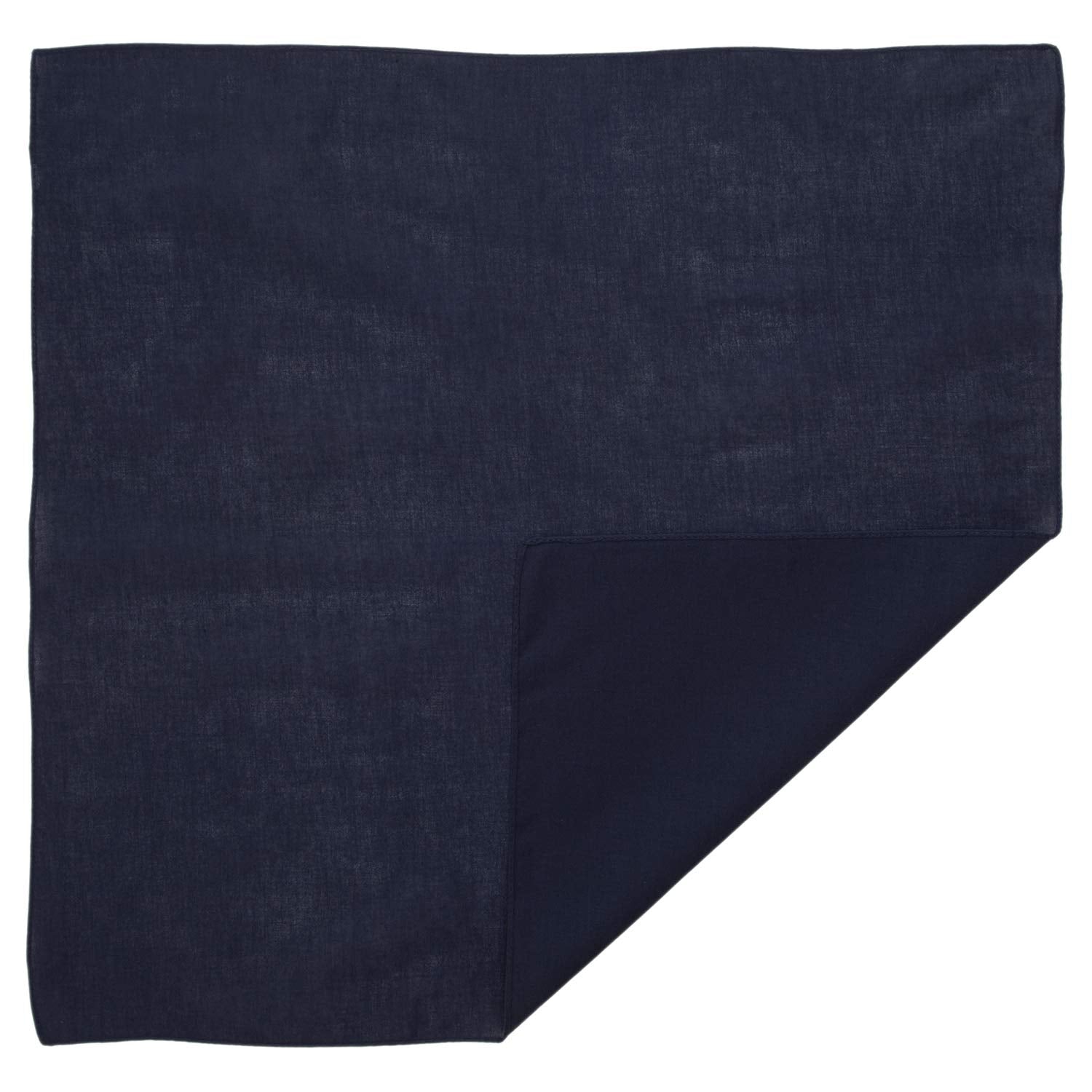 Solid Color Bandana, Imported, 100% Cotton