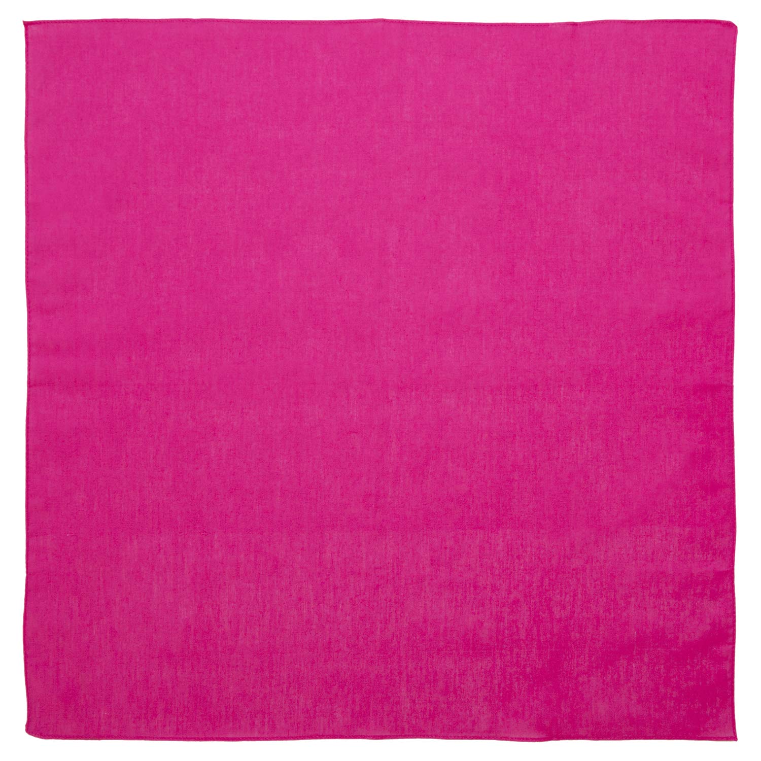 Solid Color Bandana, Imported, 100% Cotton