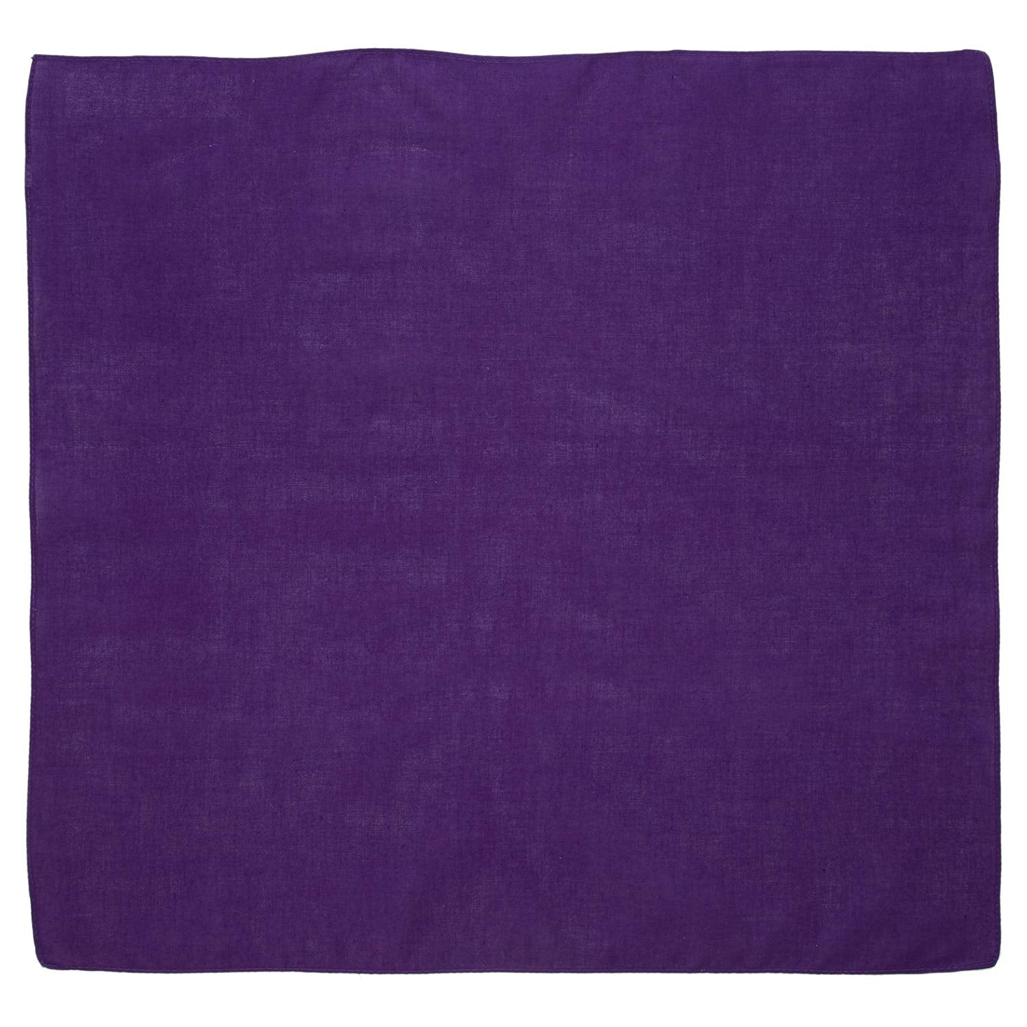 Solid Color Bandana, Imported, 100% Cotton