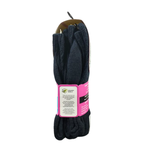 Stealth Socks | Size 9-11 | Diabetic Crew Cushioned Socks | Navy | Case of 15 Dozens (180 Pairs, 3 Pairs Per Pack)