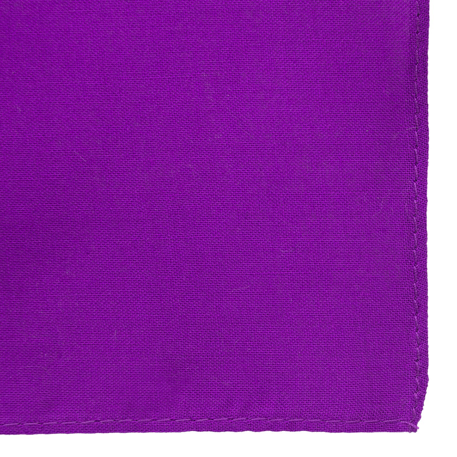 Solid Color Bandana, Imported, 100% Cotton