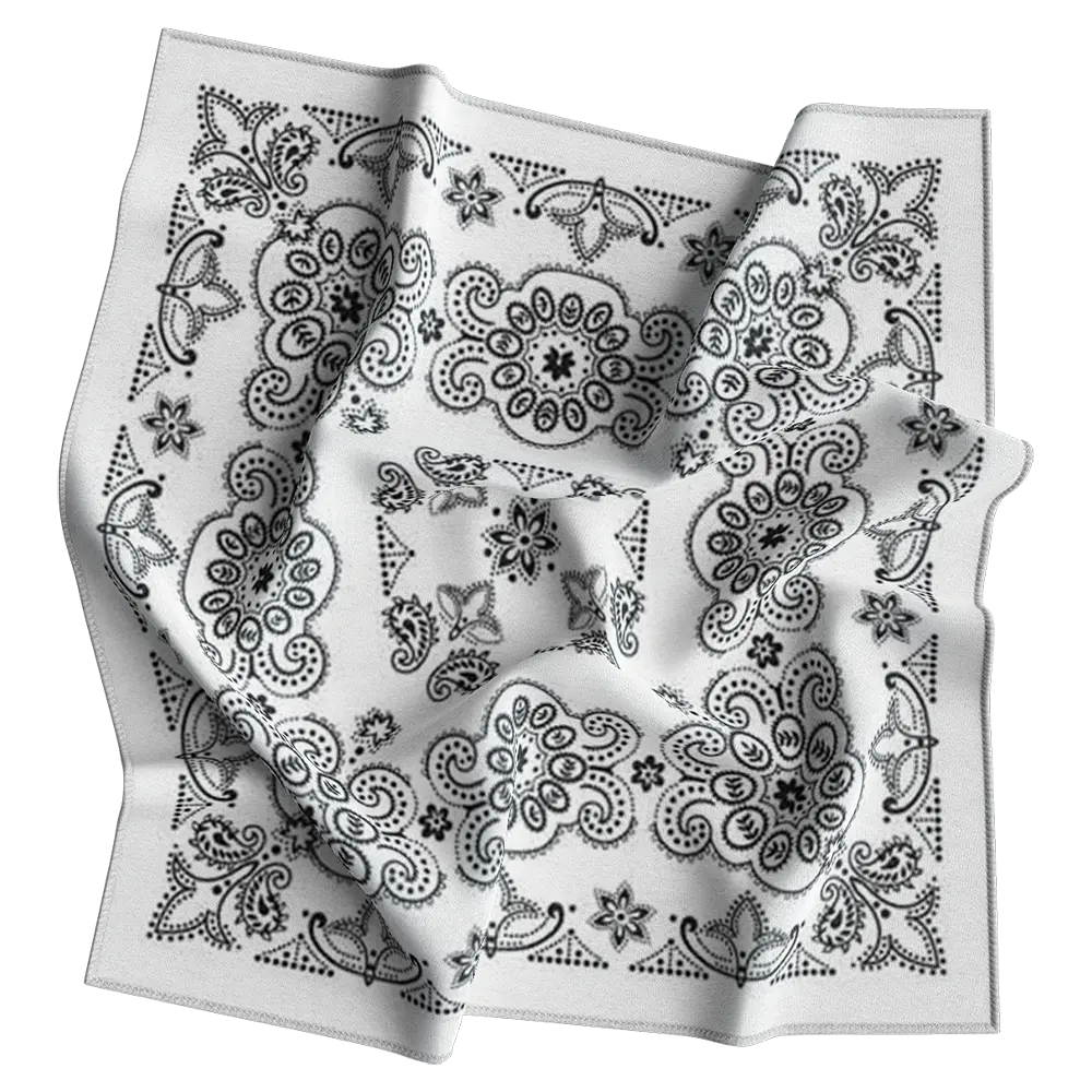 CM Texas Paisley Bandanas Imported 100% Cotton