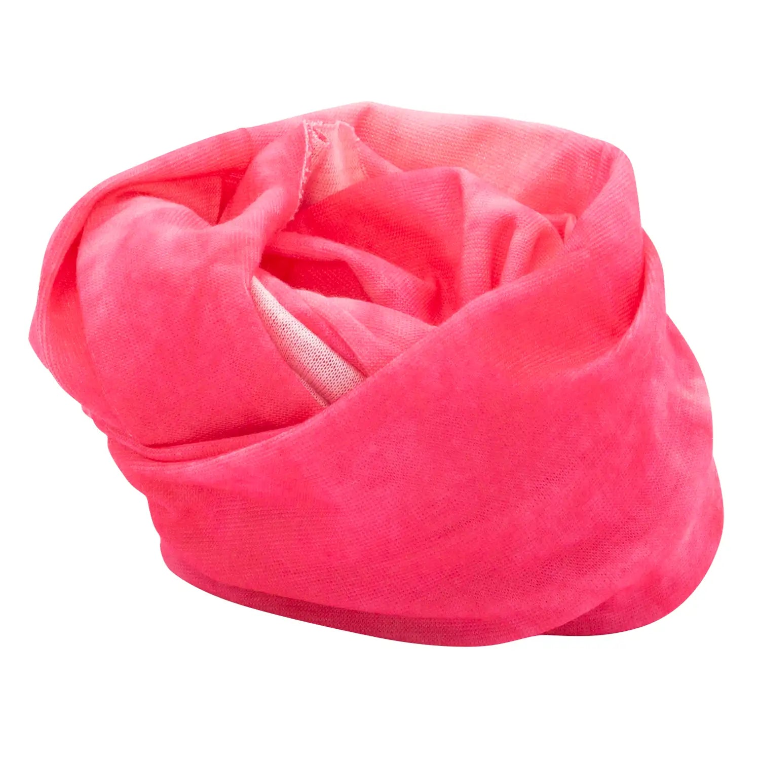 Tie Dye Tube Headband - 600pcs/Case, Pink