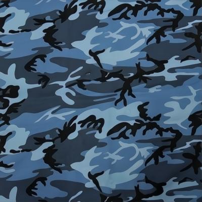  Sky Blue Camo Bandana - 22" x 22", 600pcs/Case-