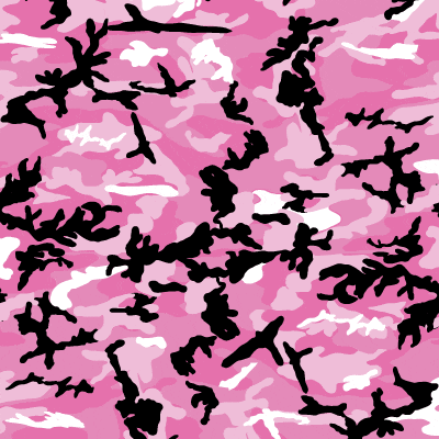 22 x 22 Pink Camo Bandana-12 pieces-