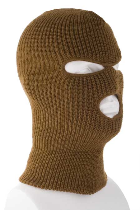 Value Knit Full Face Ski Mask - Made in USA