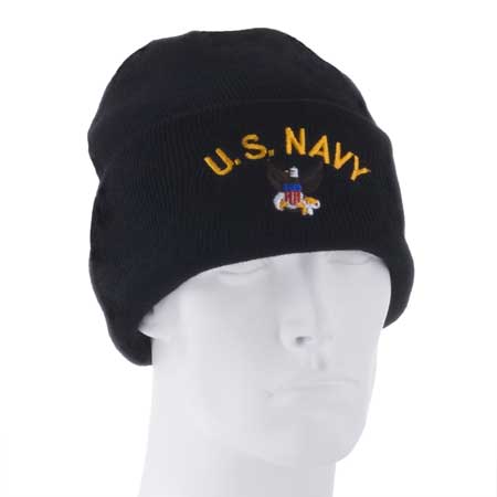 Various Service Logo Ski Hats - Made in USA