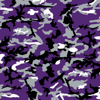 Ultra Violet Camo Bandana - 27" x 27", 1 piece