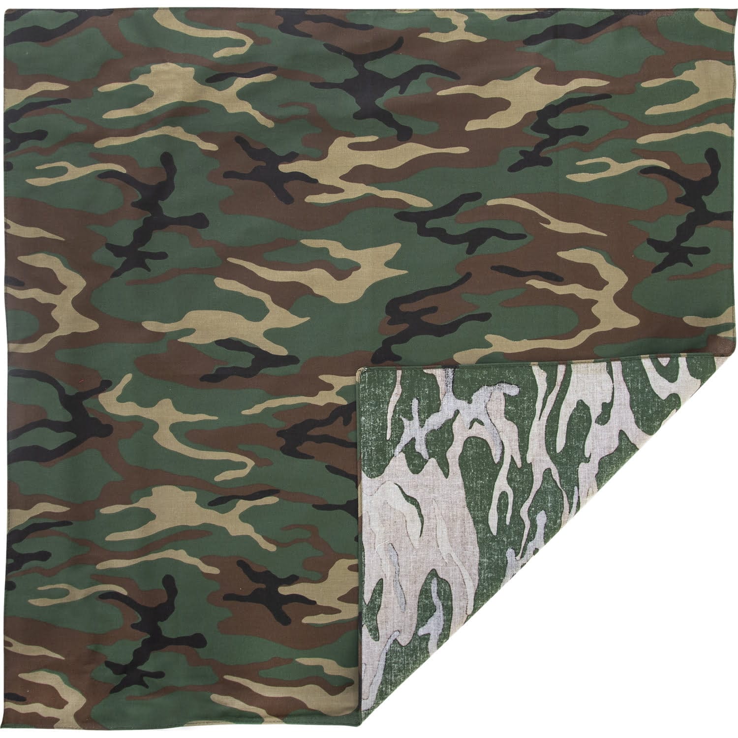 Woodland Camo Bandana