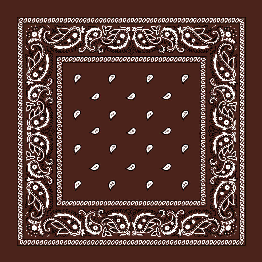 Value Classic Paisley Bandana Imported 100% Cotton