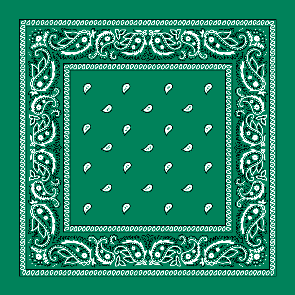 Classic Paisley Handkerchiefs - Imported - 100% cotton