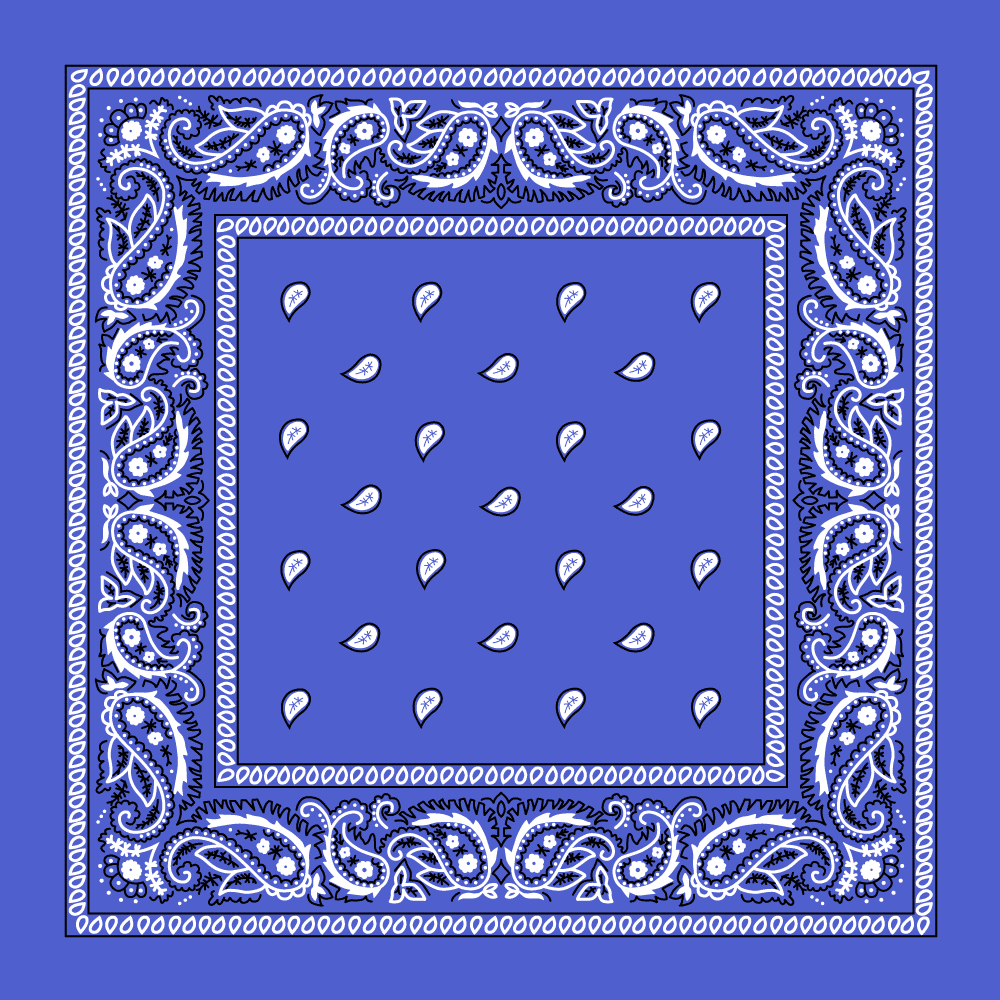 Value Classic Paisley Bandana Imported 100% Cotton