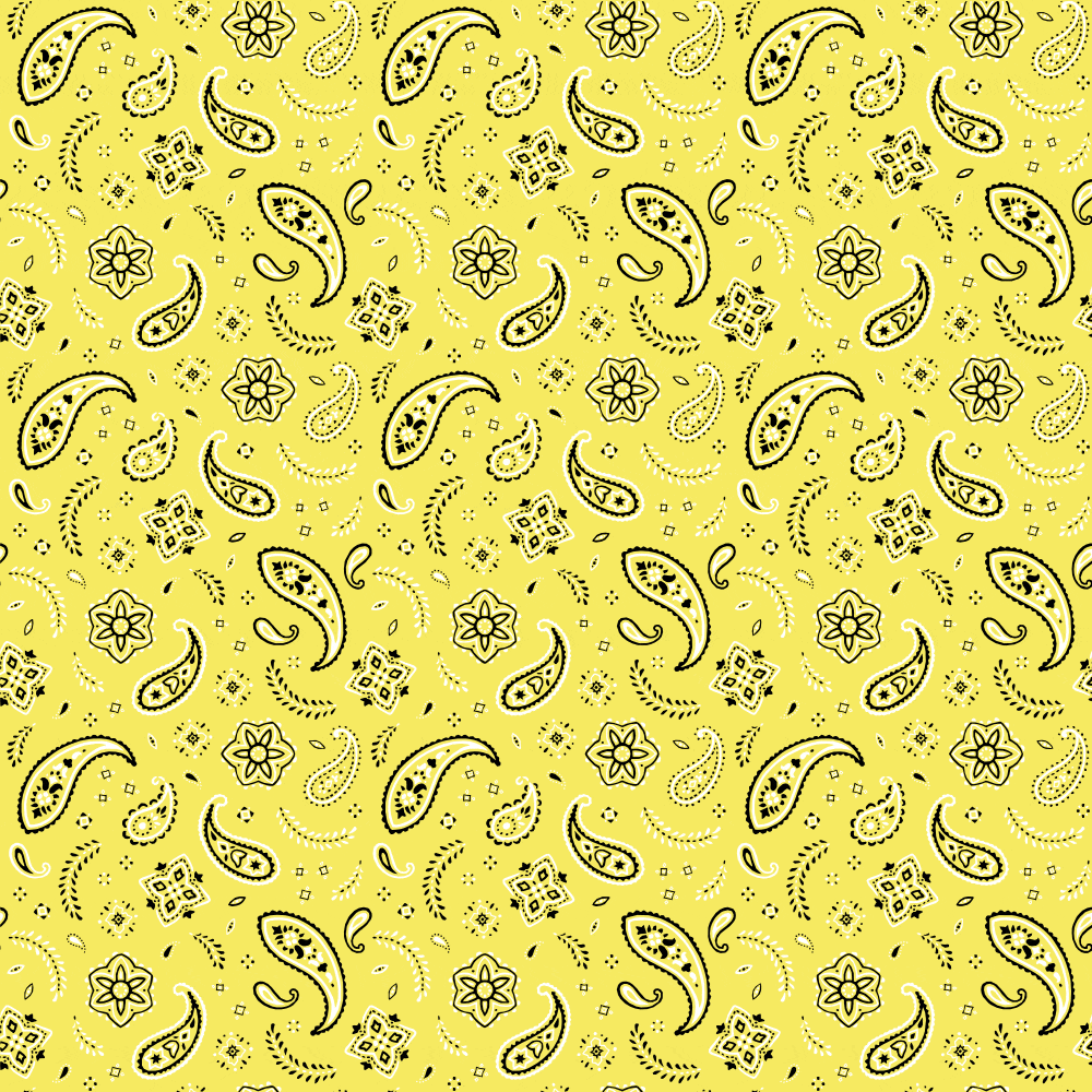 All Over Paisley Bandana Imported 100 Cotton