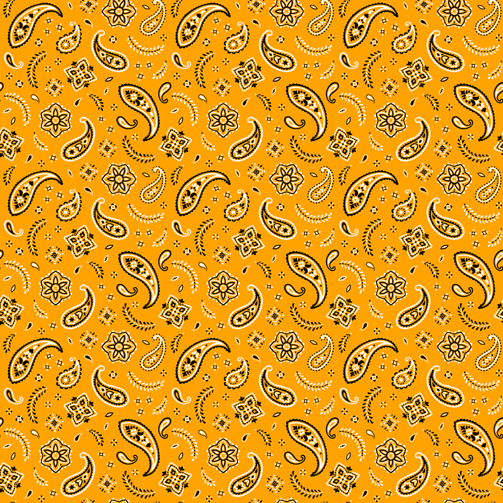 All Over Paisley Bandana Imported 100 Cotton