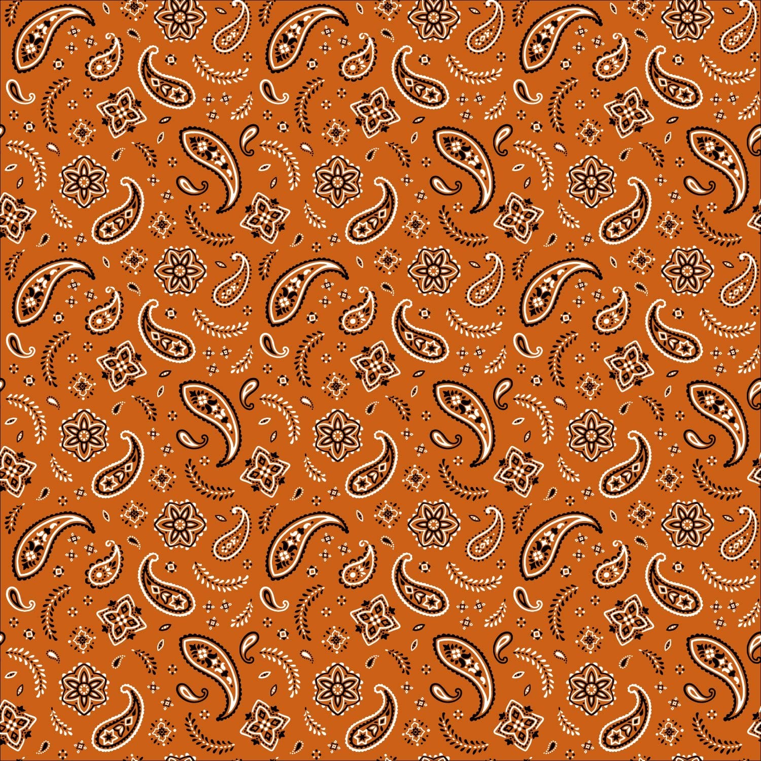 All Over Paisley Bandana Imported 100 Cotton