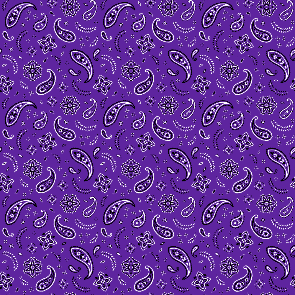 All Over Paisley Bandana Imported 100 Cotton