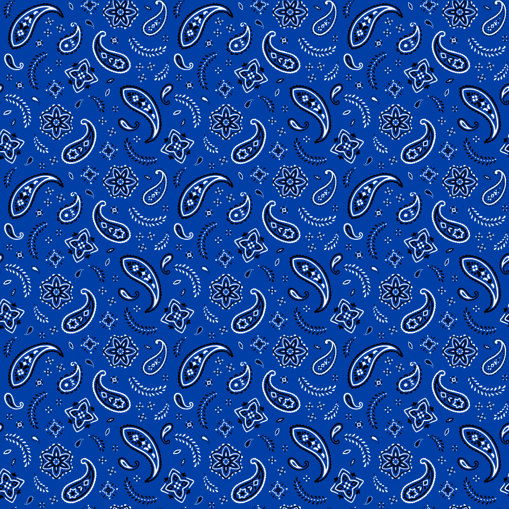 All Over Paisley Bandana Imported 100 Cotton