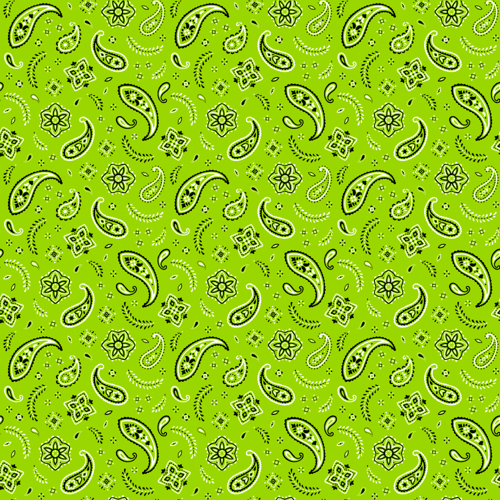All Over Paisley Bandana Imported 100 Cotton