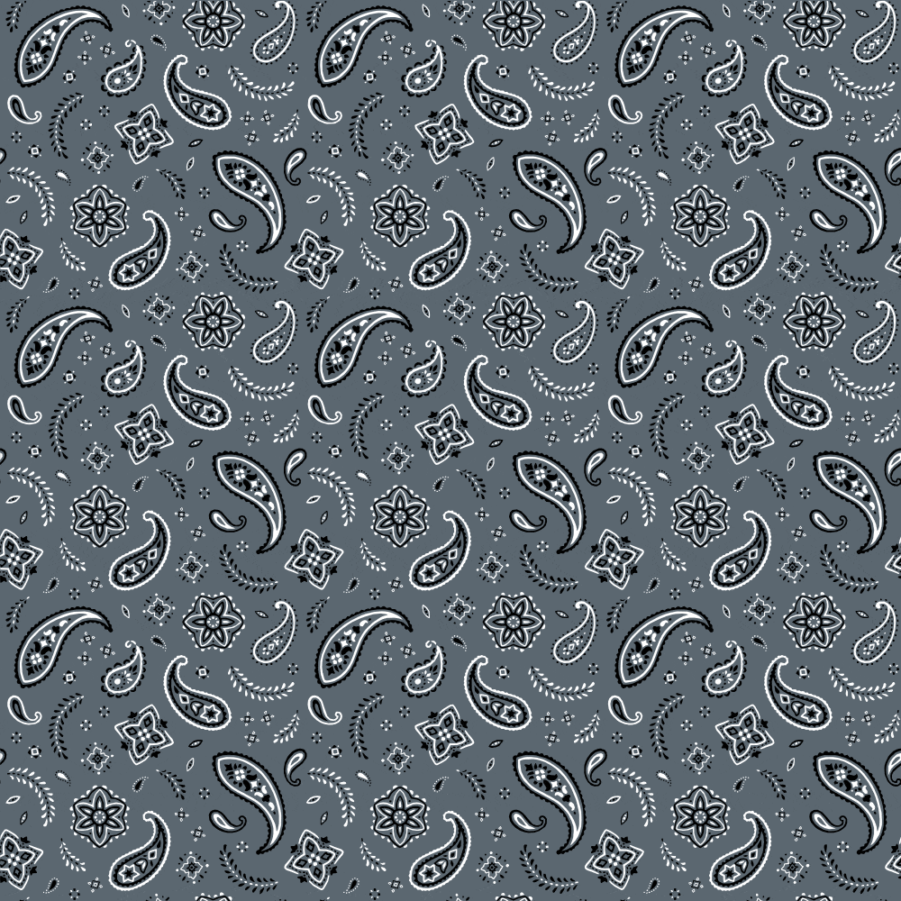 All Over Paisley Bandana Imported 100 Cotton