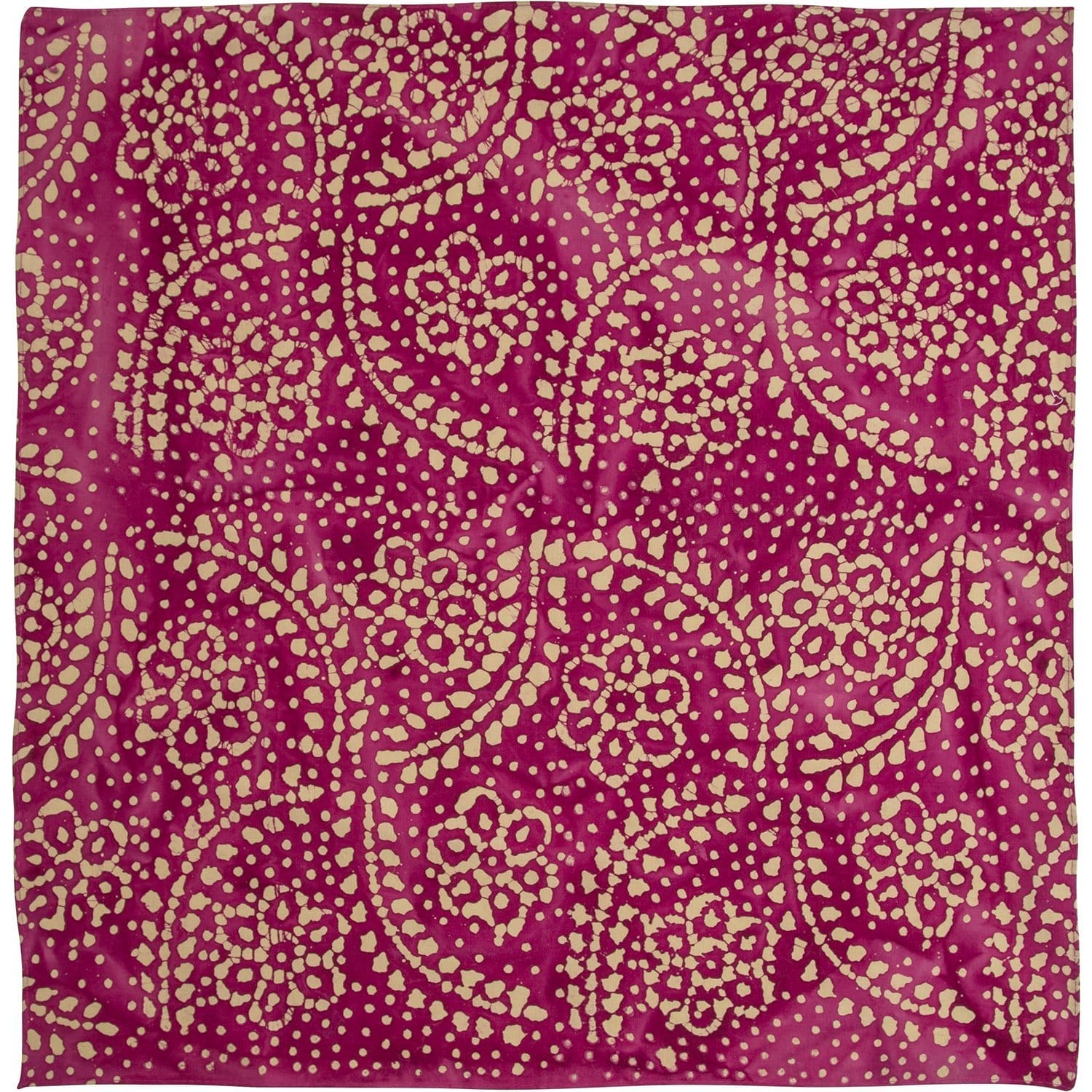 Batik Pink Bandana 22x22 Inch