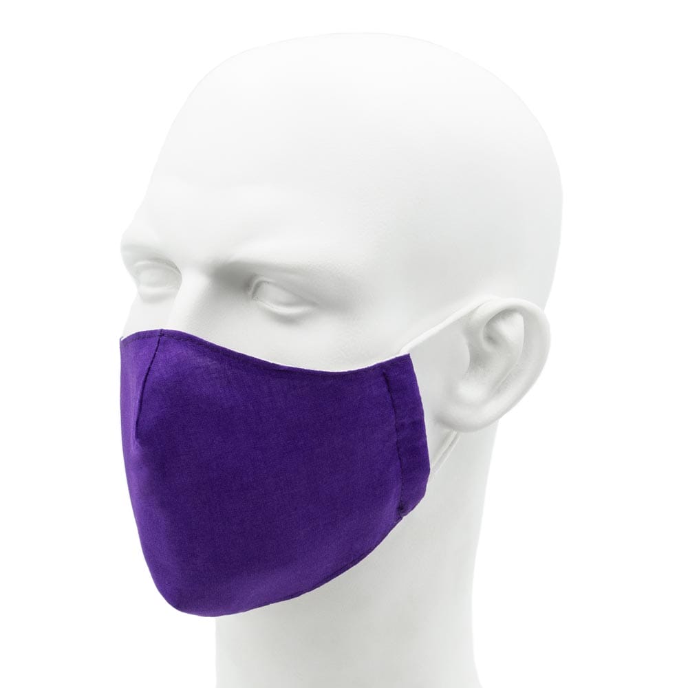 Reusable 2-Ply Cotton Face Mask with Elastic Band