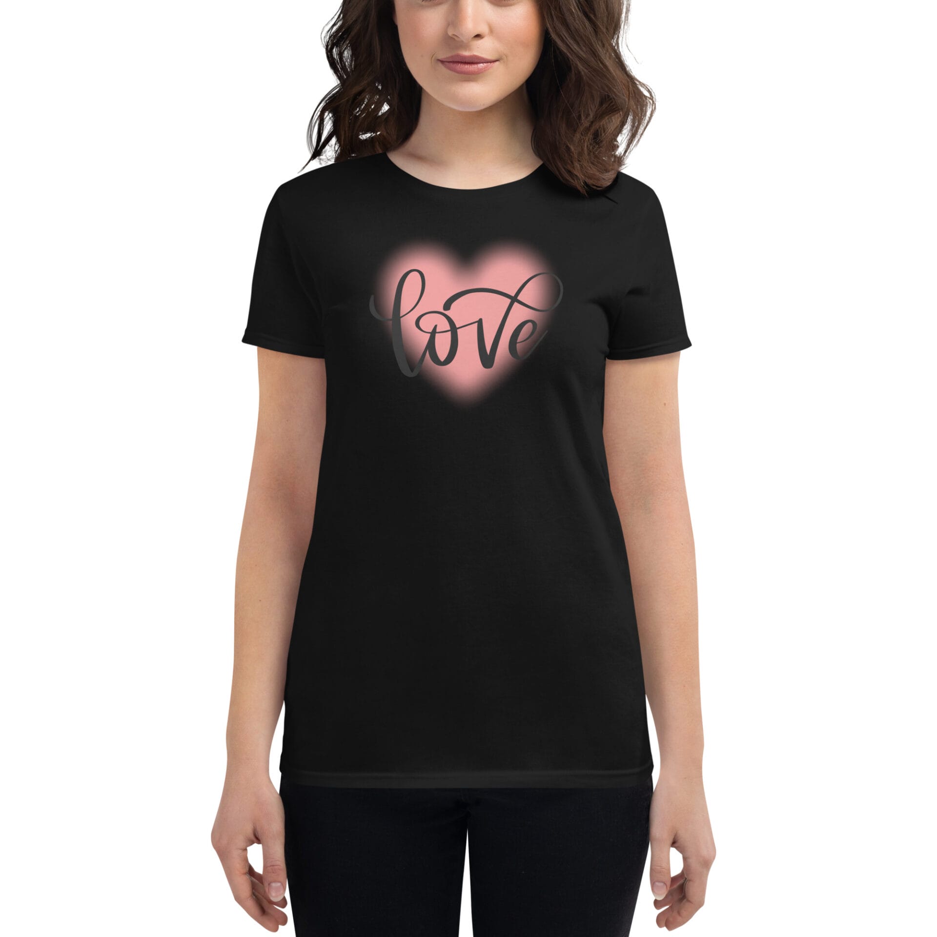 Women's Valentine's Day Short Sleeve T-Shirt - WVD 7