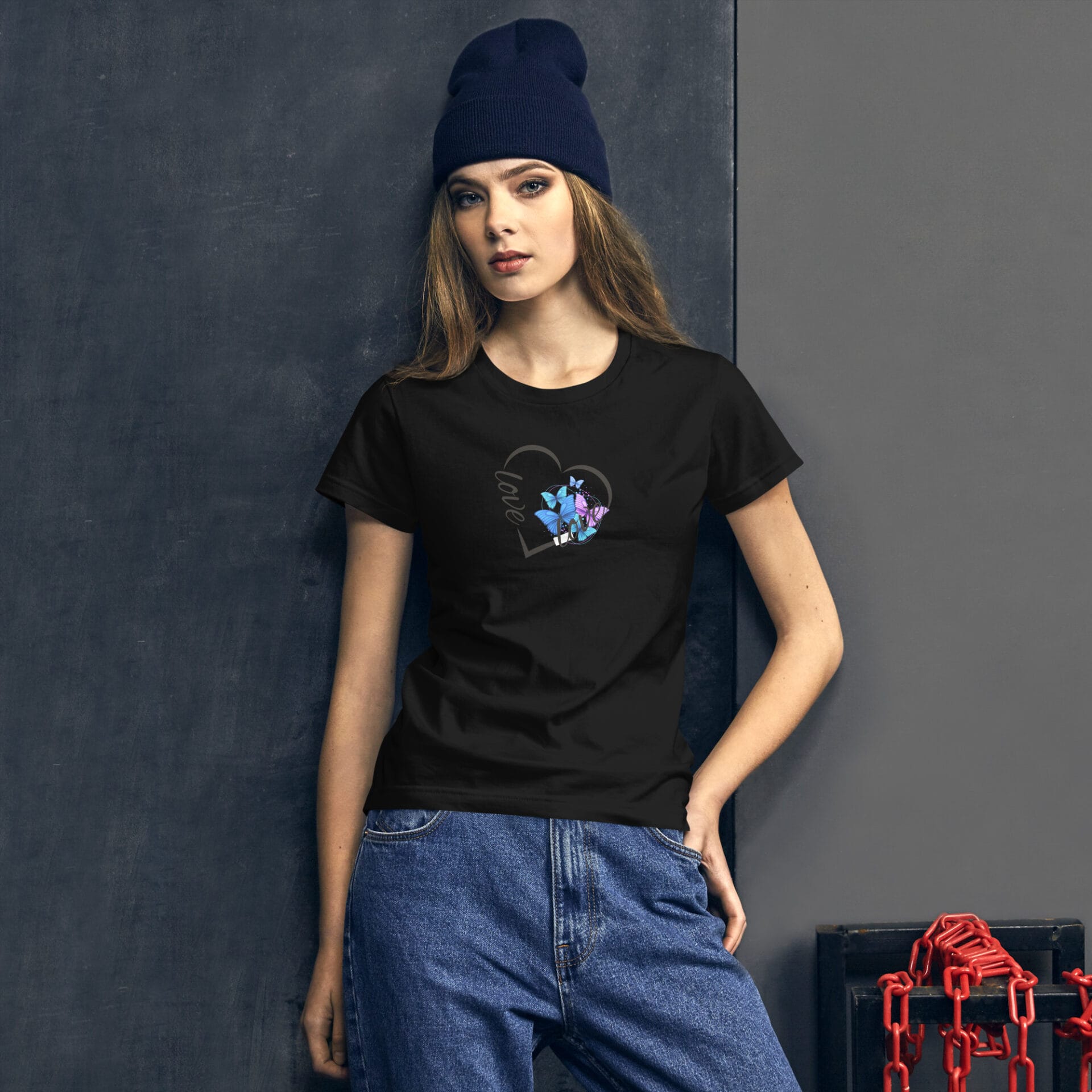 Women's Valentine's Day Short Sleeve T-Shirt - B2 2