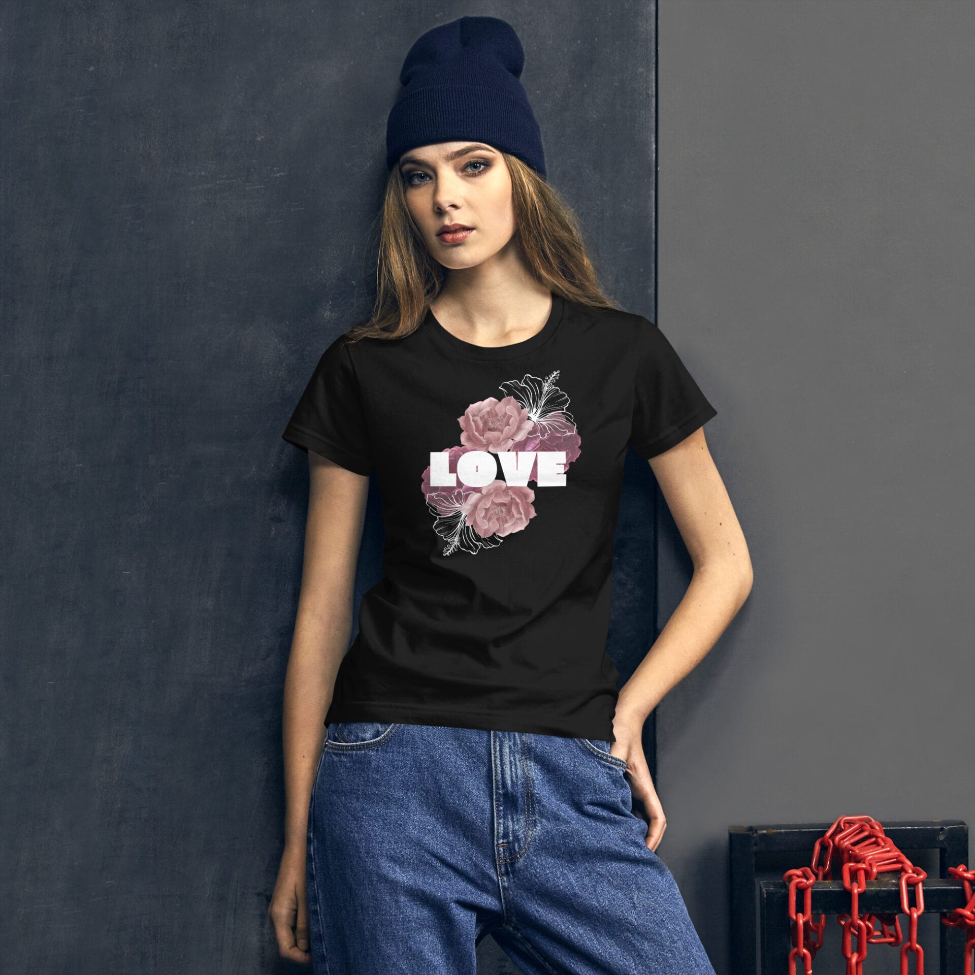 Women's Valentine's Day Short Sleeve T-Shirt - B3 9