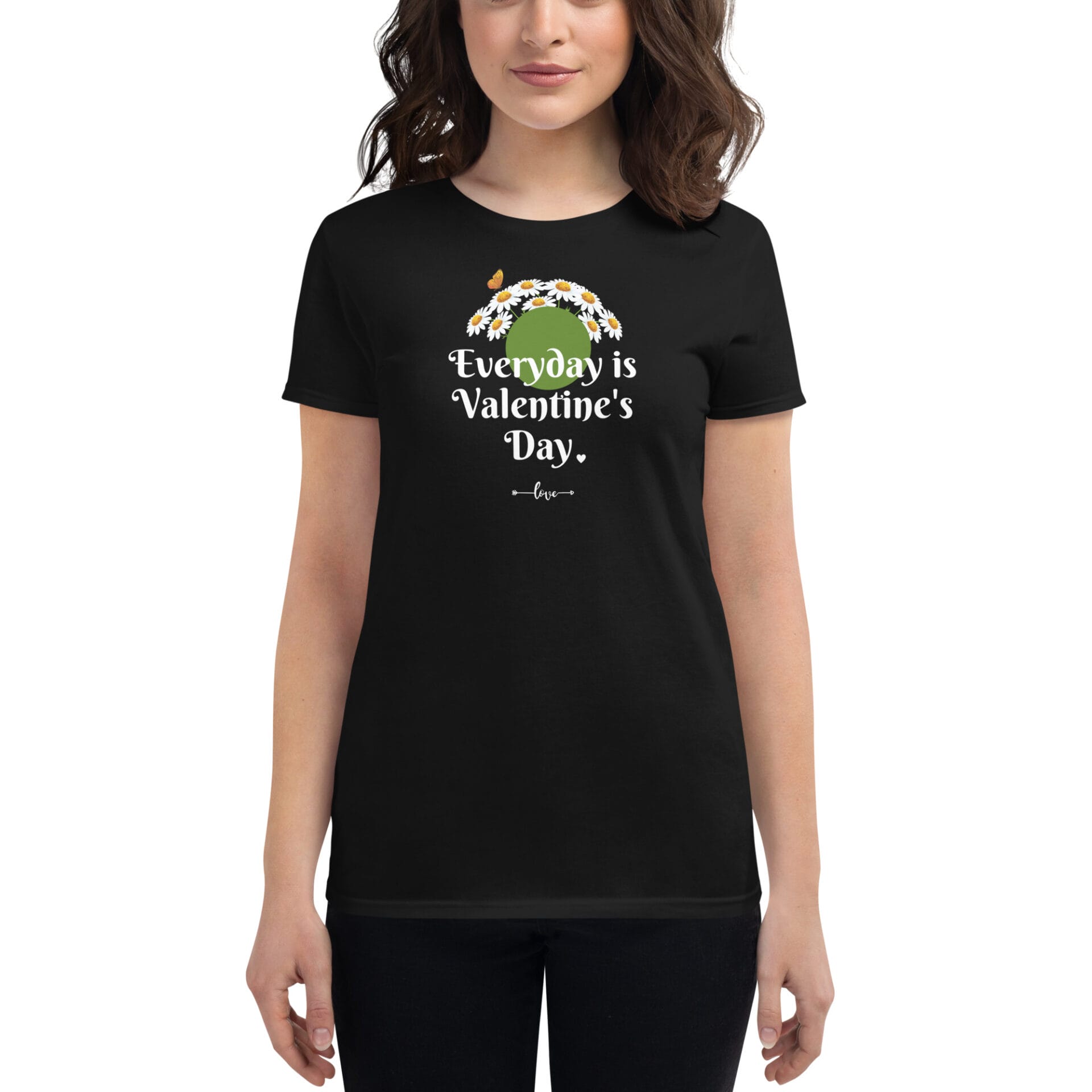 Women's Valentine's Day Short Sleeve T-Shirt - B3 - 30