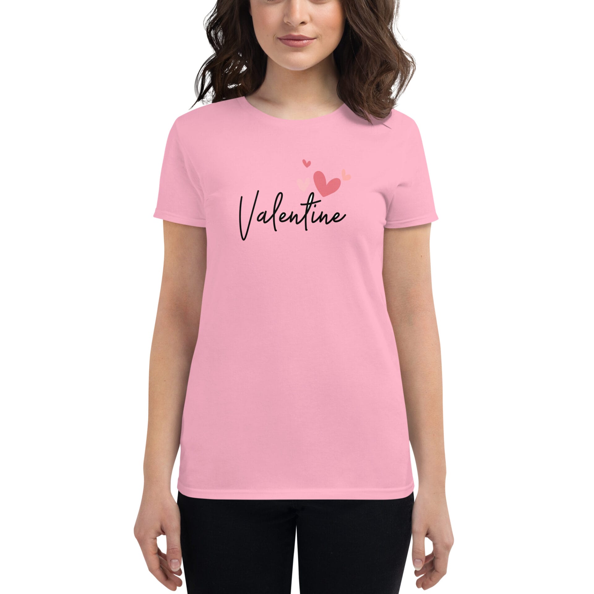 Women's Valentine's Day Short Sleeve T-Shirt - Valentine