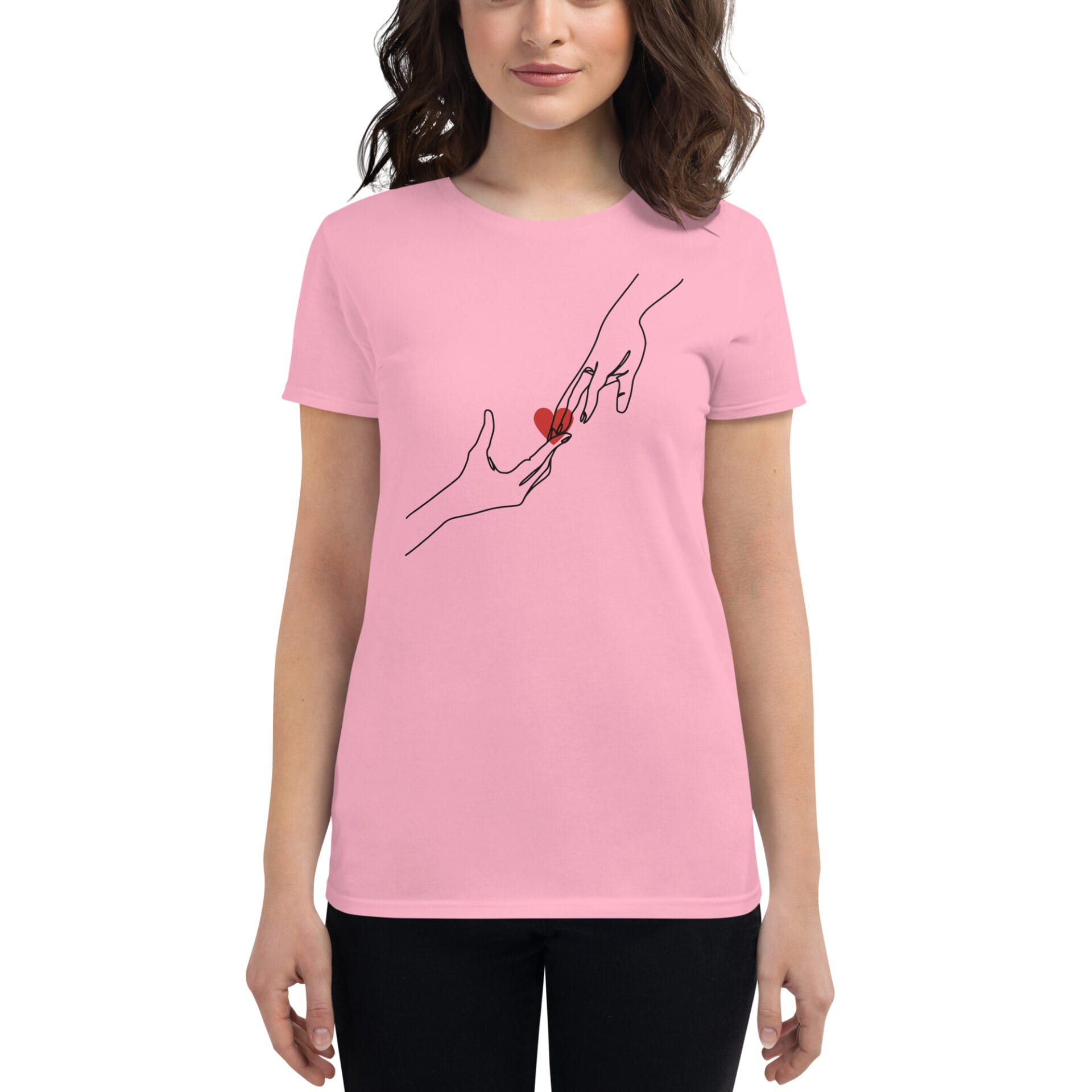 Women's Valentine's Day Short Sleeve T-Shirt - WVD 3