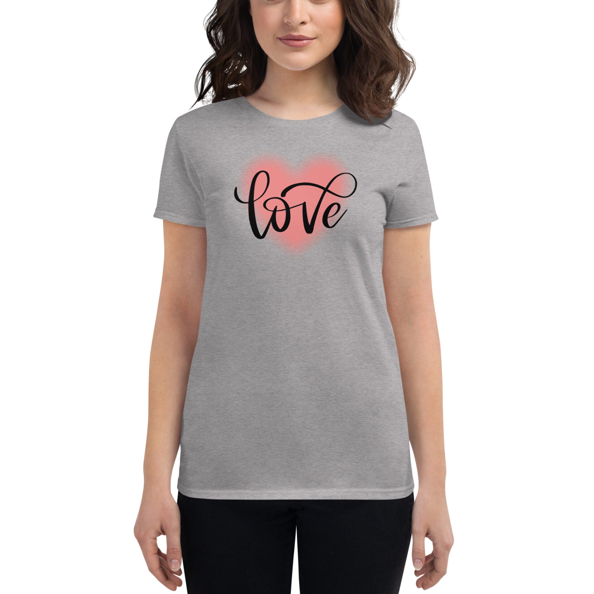 Women's Valentine's Day Short Sleeve T-Shirt - WVD 7