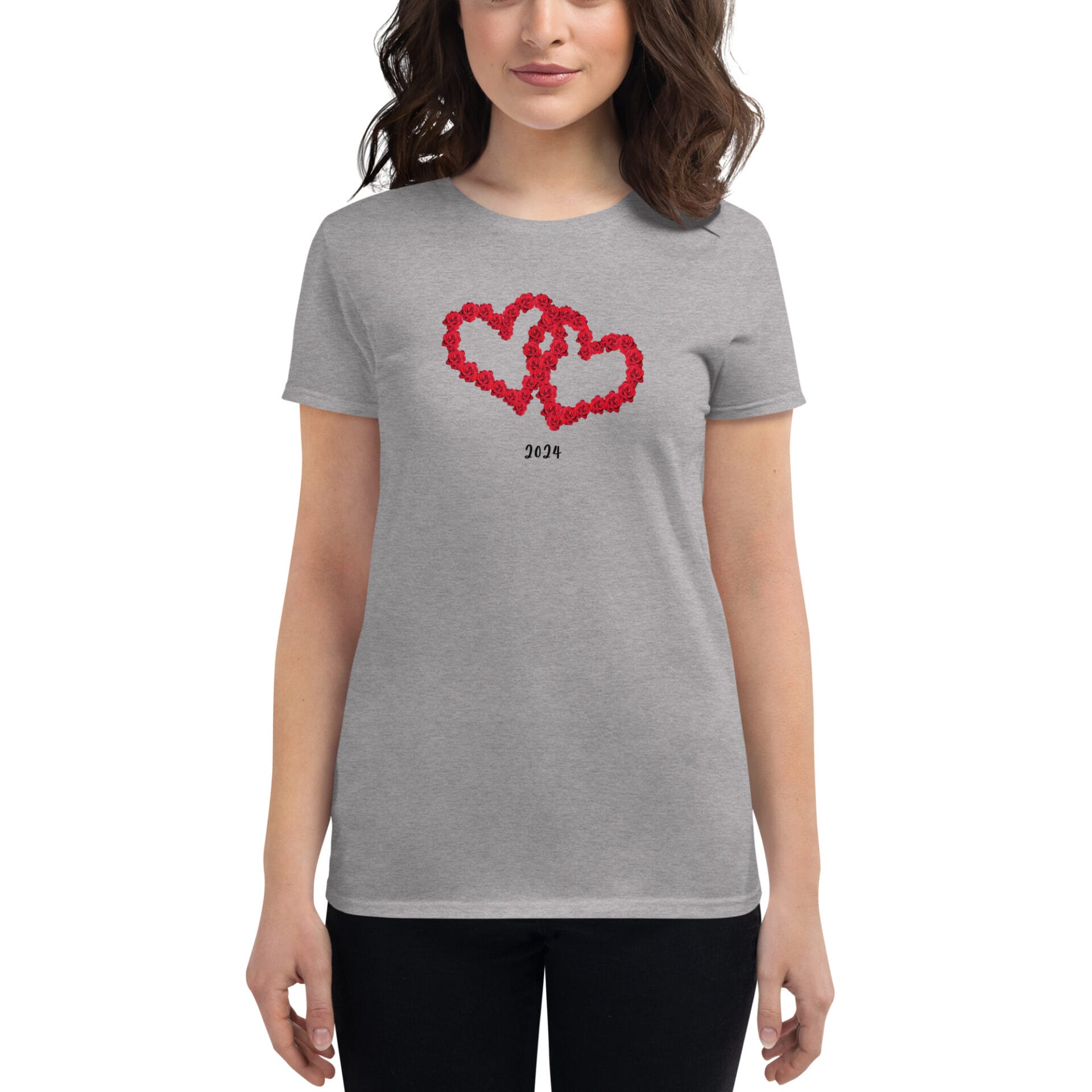 Women's Valentine's Day Short Sleeve T-Shirt - WVD 18