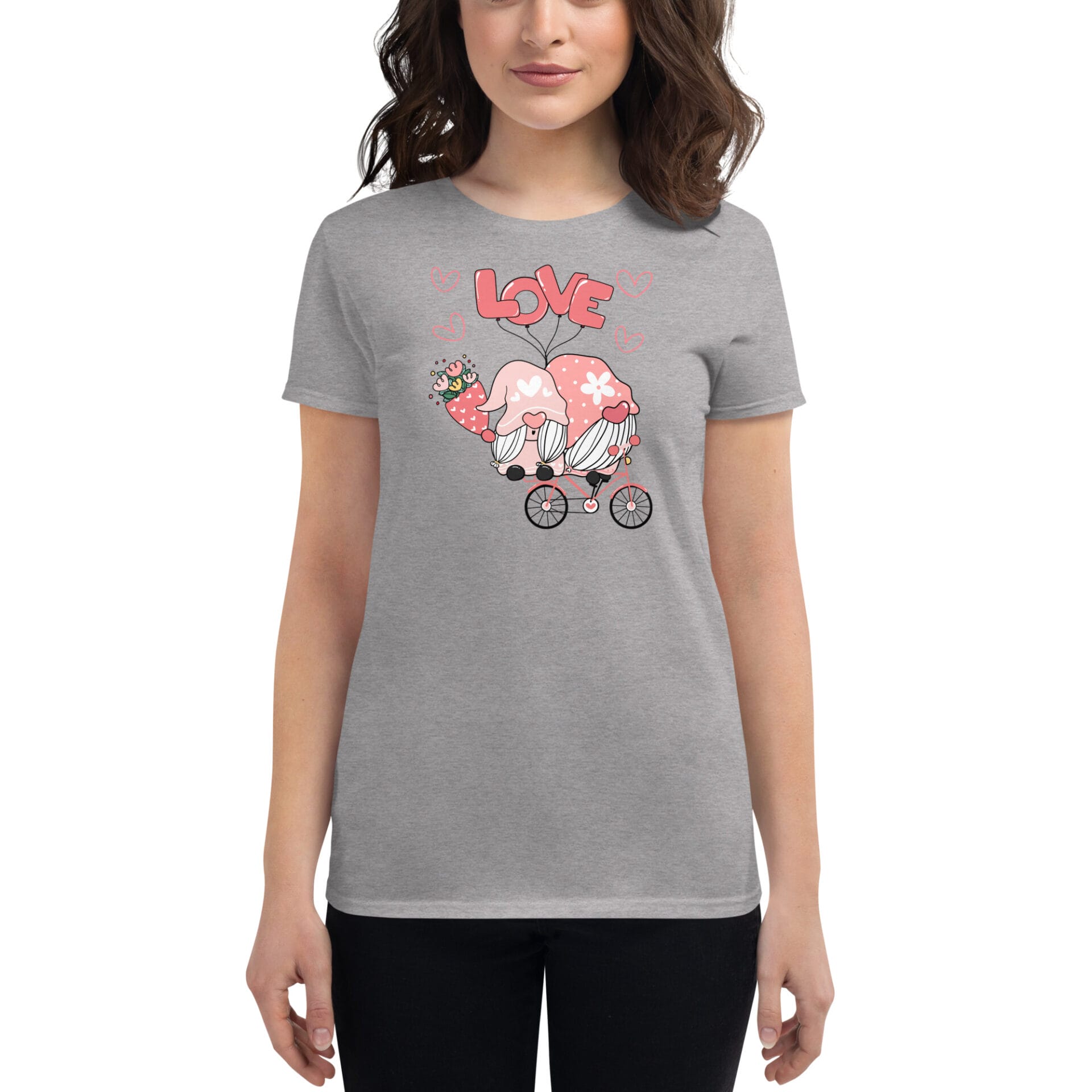 Women's Valentine's Day Short Sleeve T-Shirt - B3 3