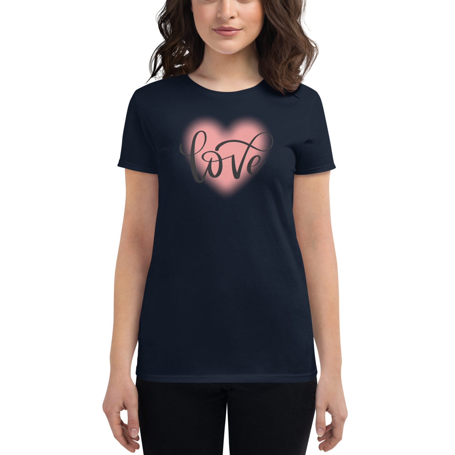 Women's Valentine's Day Short Sleeve T-Shirt - WVD 7