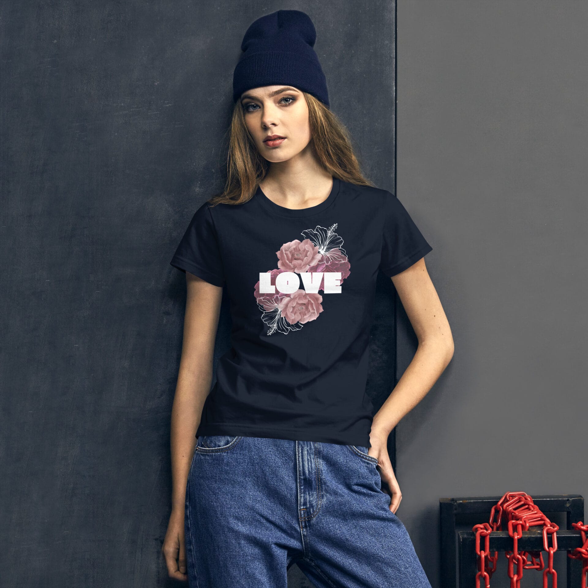 Women's Valentine's Day Short Sleeve T-Shirt - B3 9
