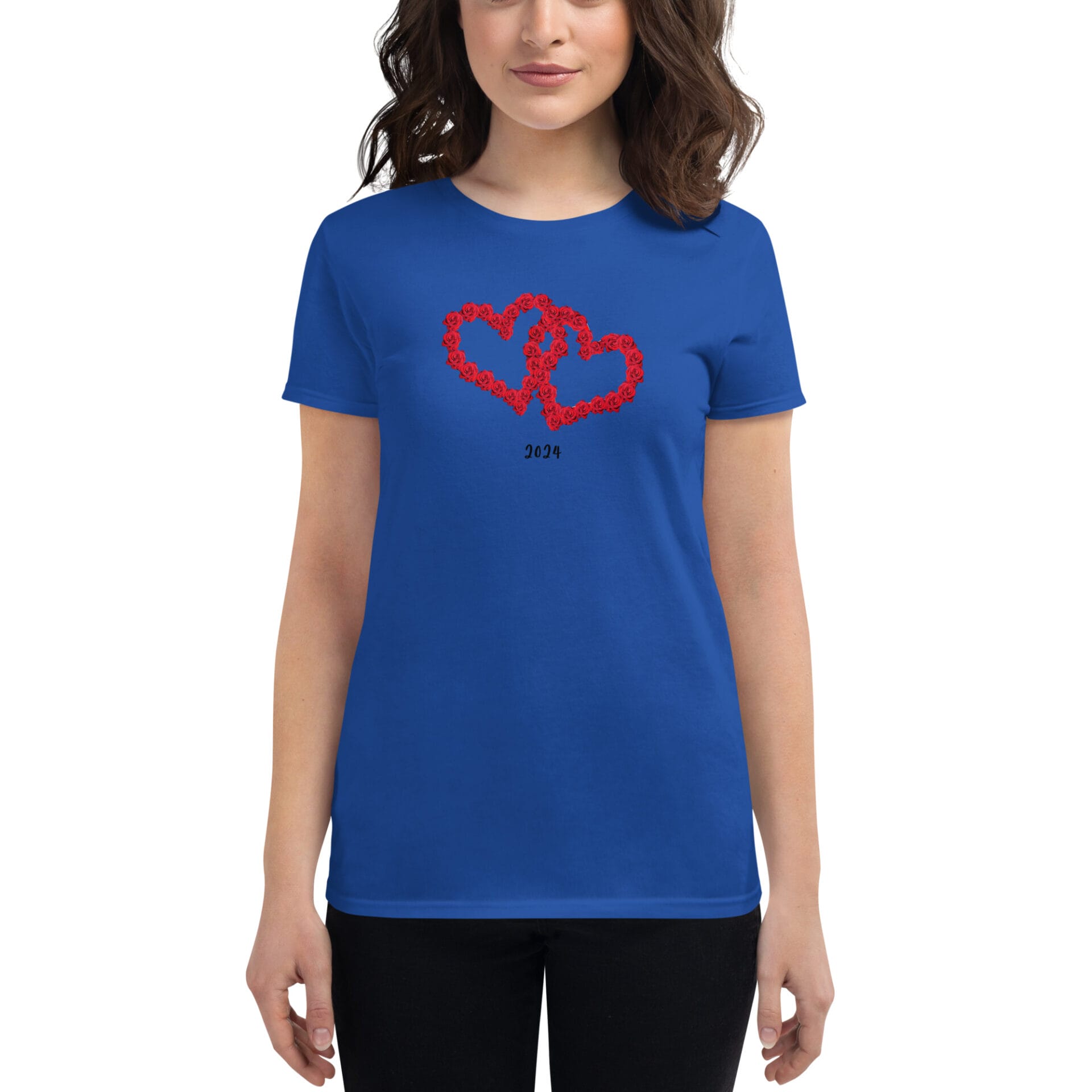 Women's Valentine's Day Short Sleeve T-Shirt - WVD 18