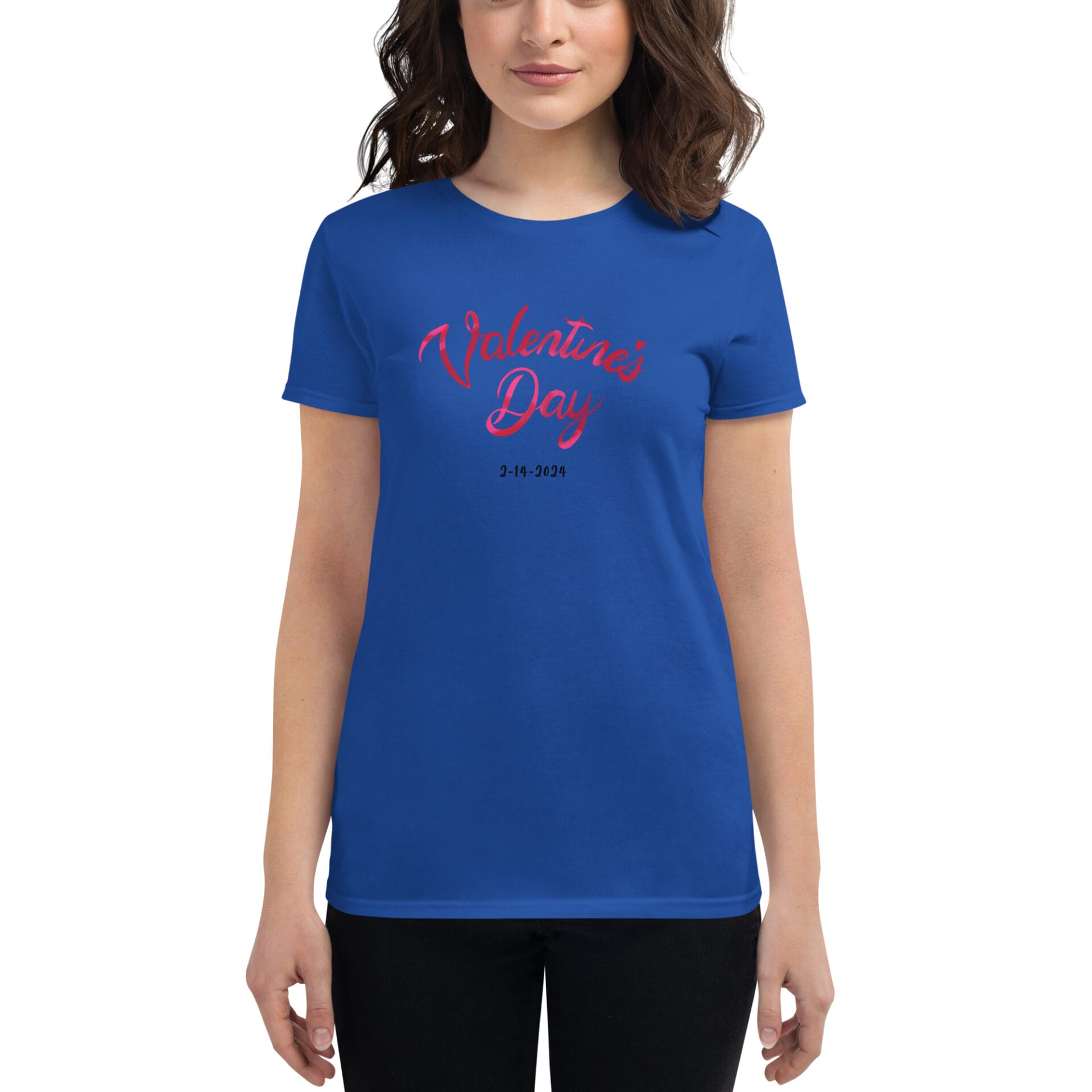 Women's Valentine's Day Short Sleeve T-Shirt - WVD 21