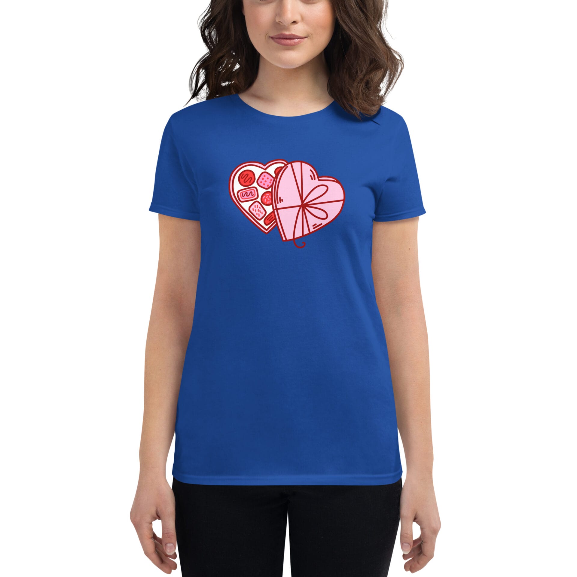 Women's Valentine's Day Short Sleeve T-Shirt - WVD 22