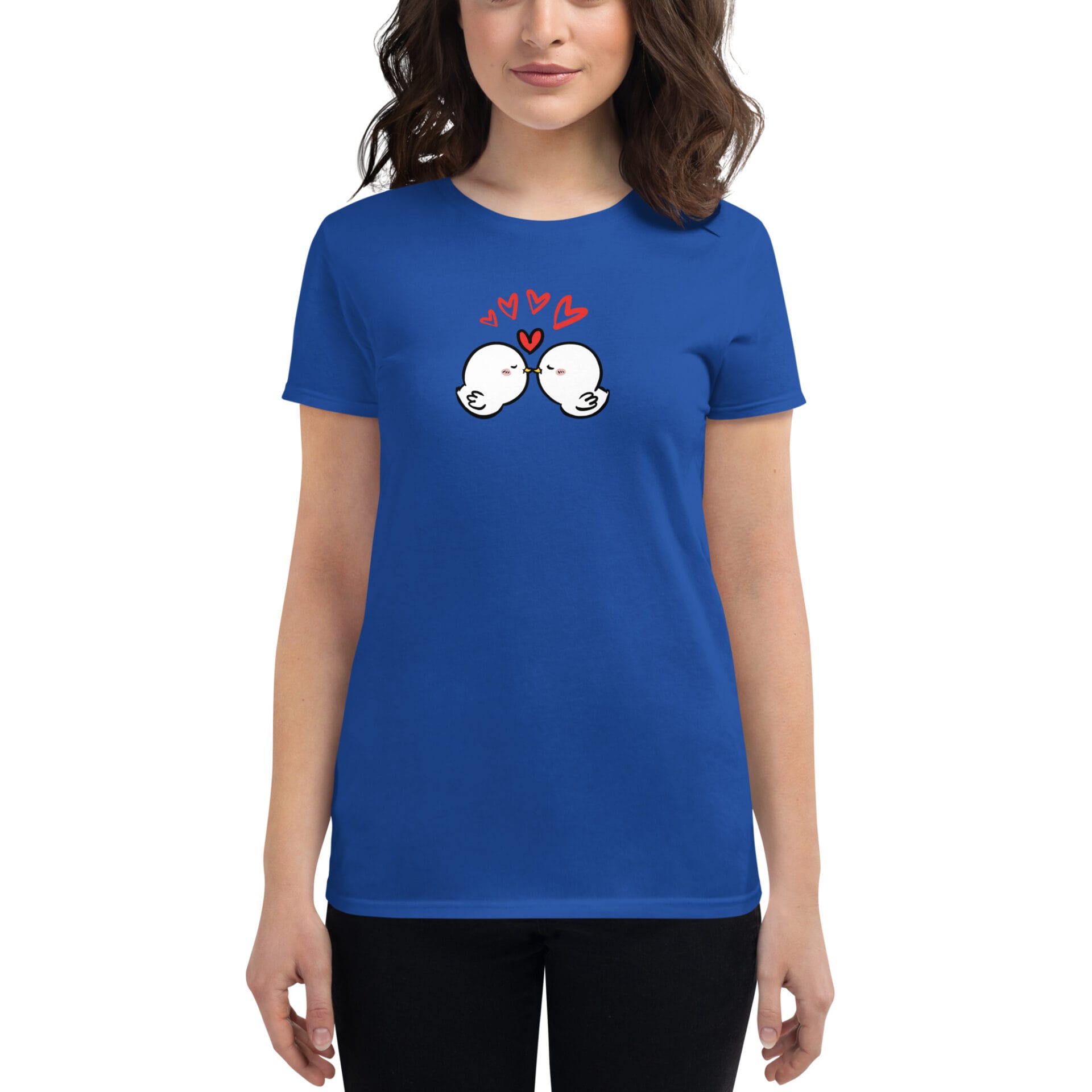 Women's Valentine's Day Short Sleeve T-Shirt - B2 12