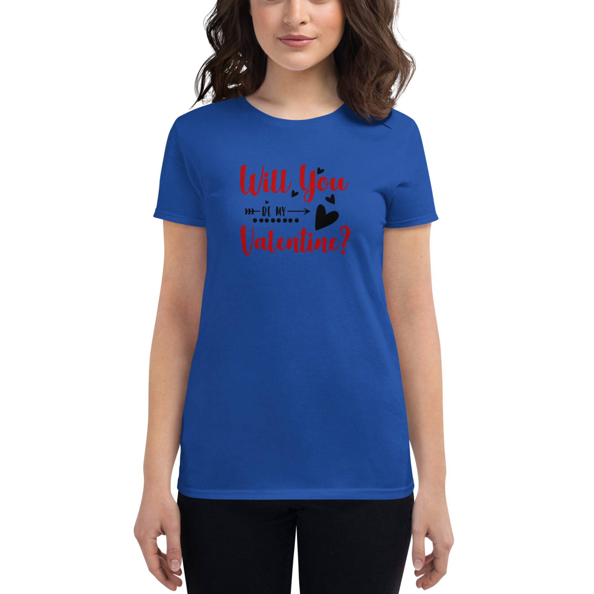 Women's Valentine's Day Short Sleeve T-Shirt - B2 22