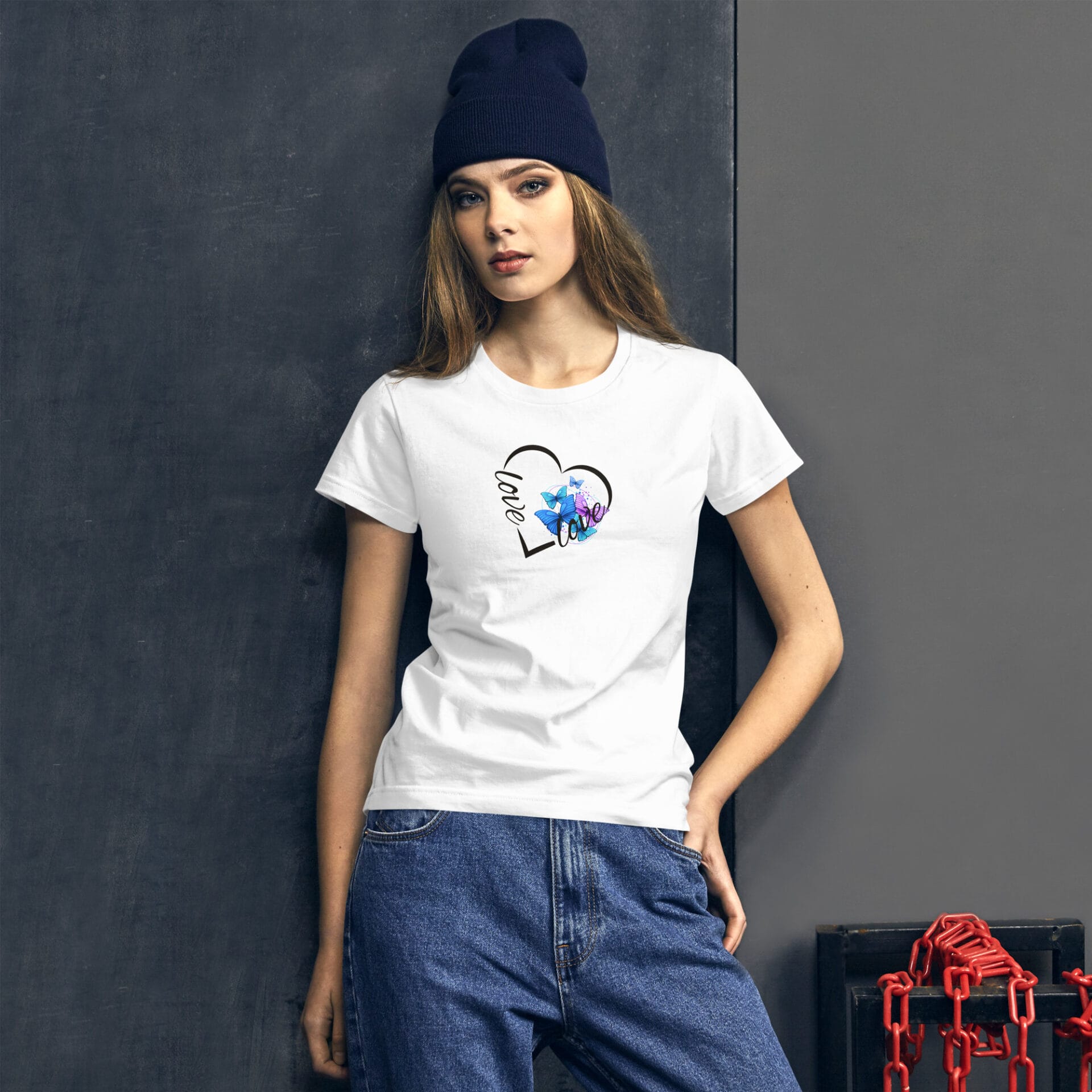 Women's Valentine's Day Short Sleeve T-Shirt - B2 2