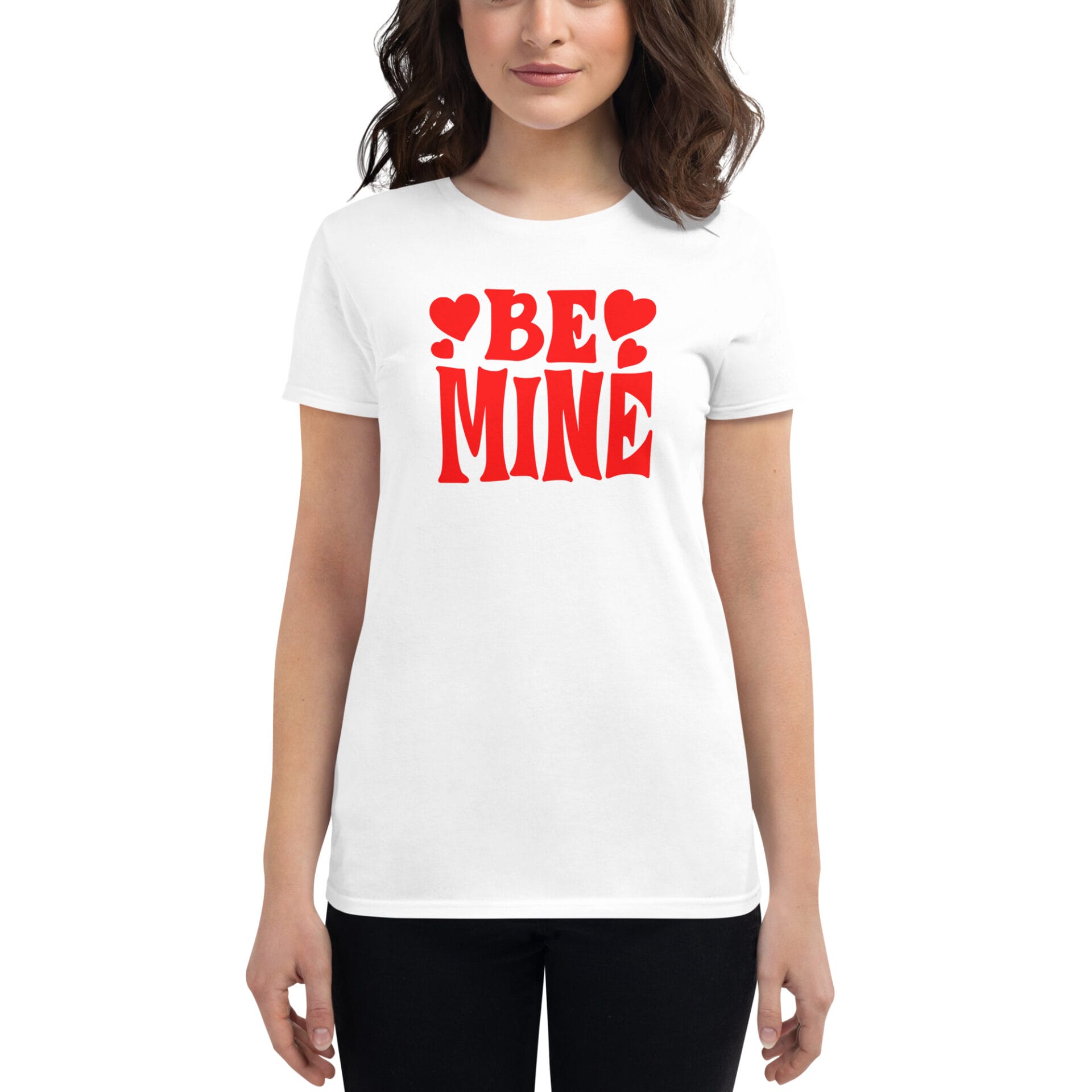 Women's Valentine's Day Short Sleeve T-Shirt - B2 27